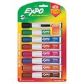 Sanford Sanford SAN1944741 Magnetic Dry Erase Chisel Tip Marker; Assorted Color; Pack of 8 1944741